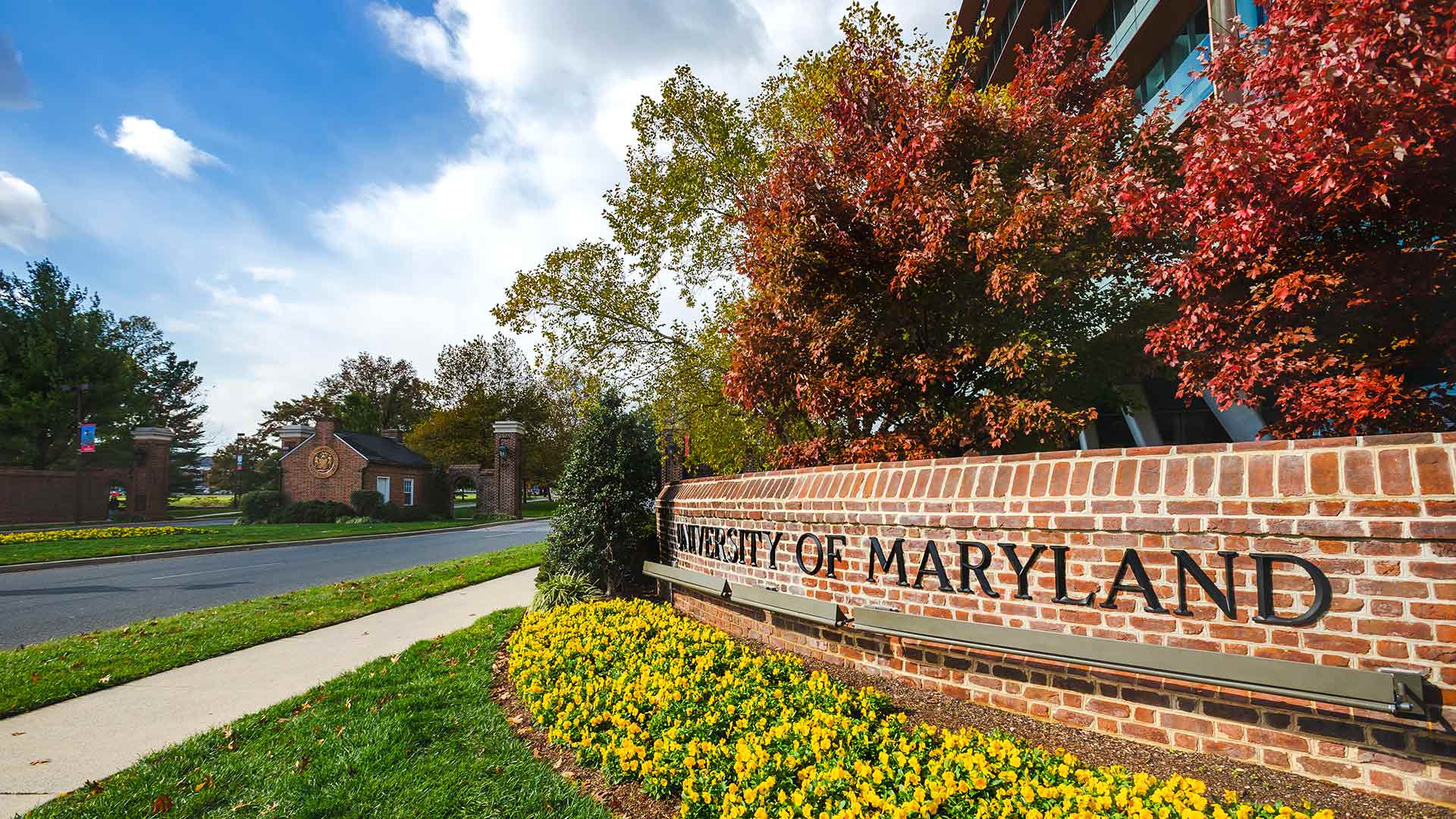 University of Maryland Sign